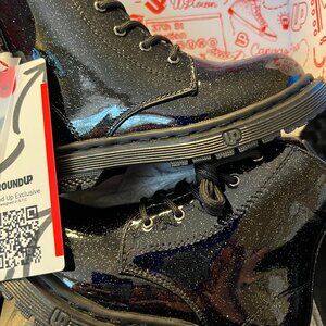 Ground Up Toddler Black Glitter Boots NIB Size 8